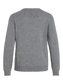 VIRIL Pullover - Medium Grey Melange