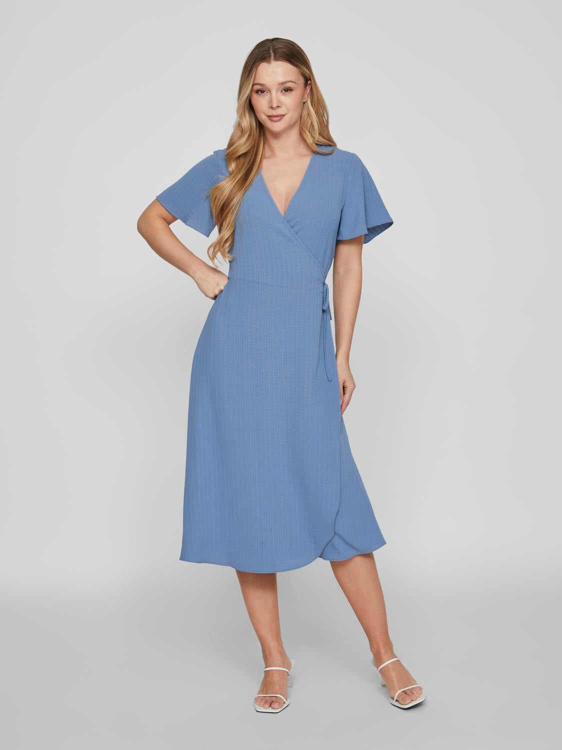 VILOVIE Dress - Coronet Blue