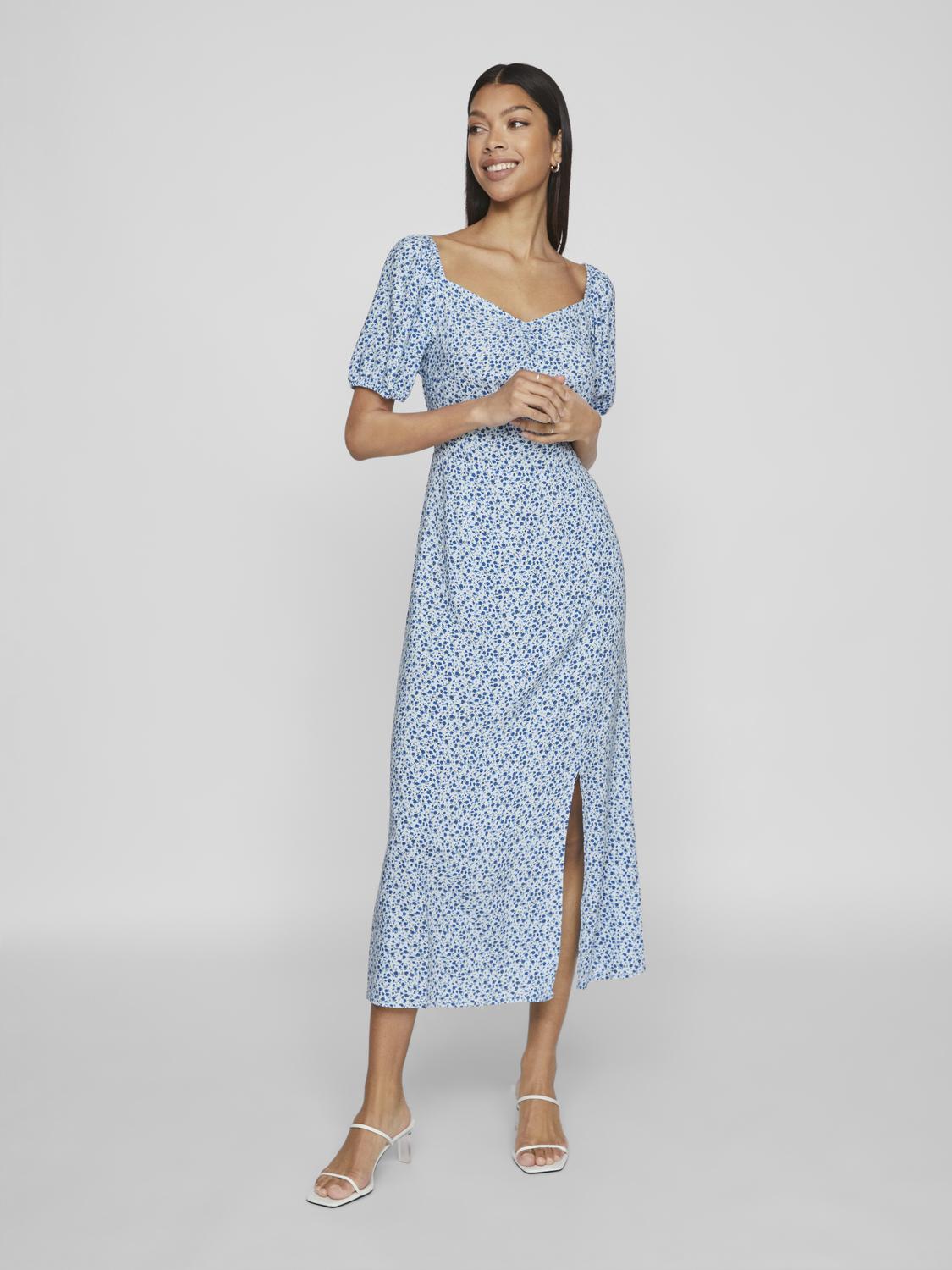 VIKATA Dress - Cashmere Blue