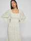 VIFLORA Dress - White / Yellow