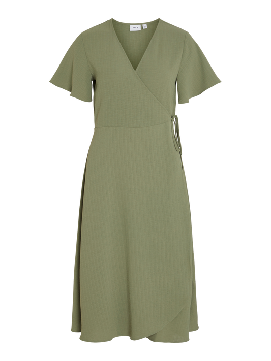 VILOVIE Dress - Oil Green