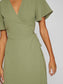 VILOVIE Dress - Oil Green